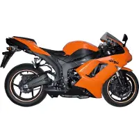 MIVV Suono Kawasaki Zx-6 R 2007-08 Uk.019.l9 Homologierter Slip On Schalldämpfer