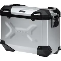 SW-Motech Koffer TRAX Adventure Alubox M 37 L Rechts Silber