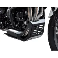 Zieger Motorschutz Alu schwarz für Triumph Tiger 800 Unisexneutral460 - Motorradteile - Anbauteile