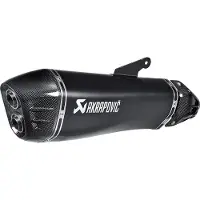 Akrapovic Slip-on Line Auspuffsystem mit EG-BE S/O 4-1 TI BL - NINJA H2 SX 18-20