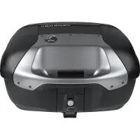Hepco & becker Topcase Journey 42 40 Liter Recon schwarz/anthrazit Unisexneutral051 - Motorradzubehör - Motorradgepäck