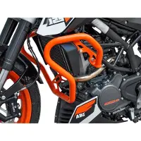 Zieger Sturzbügel orange für KTM Duke 125/200 2011-2016 Unisexohne Farbe401 - Motorradteile - Anbauteile