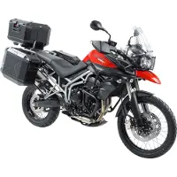 Hepco & becker Lock-it Seitenkofferträger schwarz für Tiger 800 2010-2014 Unisexneutral550 - Motorradzubehör - Motorradgepäck
