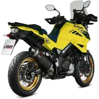 MIVV Dakar Auspuffsystem Mit Eg-Be S/O BL - V-STROM1000/1050 14-24