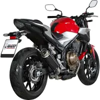 MIVV Gp Pro Auspuffsystem mit EG-BE S/O 2-1 BL - CB500F 19-23