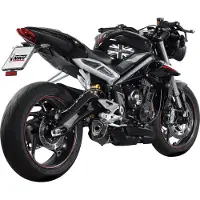 MIVV Delta Race Triumph Street Triple R/s/rs 2017-23 T.019.ldrb Homologierter Slip On Schalldämpfer