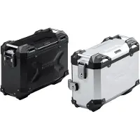 SW-Motech Seitenkoffer TRAX Adventure Alubox M 37 L Links Schwarz