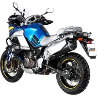 MIVV Speed Edge Auspuff schwarz Y.034.LRB für XT 1200 SuperTenere Unisexohne Farbe591 - Motorradteile - Motorrad Auspuff