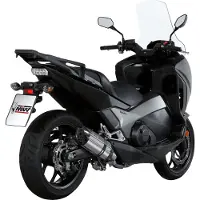 MIVV Suono Auspuff silber H.065.L7 für Honda NC 750 2016- Unisexohne Farbe500 - Motorradteile - Motorrad Auspuff