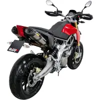 MIVV Suono Aprilia Dorsoduro 750 2008-16 A.007.l7 Homologierter Slip On Schalldämpfer