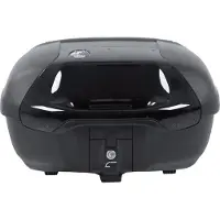 Hepco&Becker Topcase Journey 42 40 Liter schwarz/schwarz Unisexneutral052 - Motorradzubehör - Motorradgepäck
