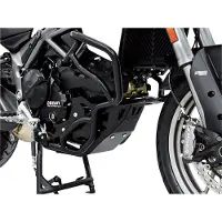 Zieger Motorschutz Alu schwarz für Ducati Multistrada 950 Unisexneutral190 - Motorradteile - Anbauteile
