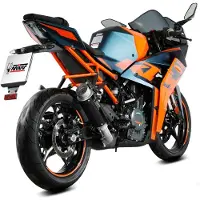 MIVV Auspuff GP Pro Carbon für KTM RC 390 2021-2023 Unisexcarbon/silber003 - Motorradteile - Motorrad Auspuff