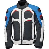 Held Manzano Top Weiß Schwarz Blau Wasserdichte Motorrad Textiljacke Größe 2XL