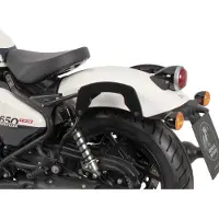 Hepco & becker Seitentaschenhalter C-Bow schwarz für Royal Enfield Shotgun Unisexohne Farbe053 - Motorradzubehör - Motorradgepäck