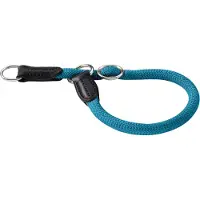 Hunter Dressurhalsung Freestyle, Hund, Trainingskragen, Türkis, Nylon, Seil, Einfarbig, M-L