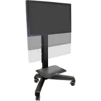 Ergotron Neo-Flex Mobile MediaCenter VHD - Wagen - Konstante Krafttechnologie - für LCD-Display - Kapazität 22,7 - 40,8 kg