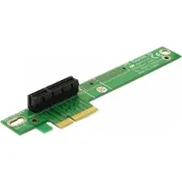 DeLOCK Riser PCIe x4, PCIe, PCIe, PC, PC, Verkabelt, 1U