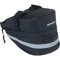 Basil Mada, Hinten, Fahrradtasche, Schwarz, 1 l, 5 kg, 190 mm