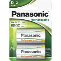 Panasonic Batteries rechargeable battery NiMh 2800mAh P20P/2B