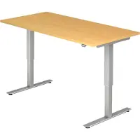 Hjh OFFICE PRO XMST 16 S - Buche 160 x 80 elektrisch höhenverstellbar