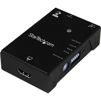 StarTech.com .com EDID Emulator für HDMI Displays - 1080p, Schwarz, Stahl, RoHS, CE, FCC, 1920 x 1080 Pixel, 720p, 1080p, HDMI