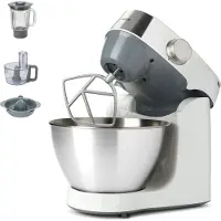 Kenwood Prospero+ White KHC29A.J0WH, 4,3 l, Edelstahl, Weiß, Drehregler, Mischung, Schleifen, Kneten, Mixen, Edelstahl, Kunststoff