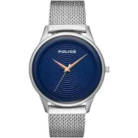 Police Herren Uhr Armbanduhr Edelstahl Analog Salerno PL15524JS.03MM