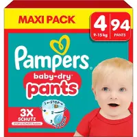 Pampers Baby Dry Pants Windeln Größe 4 9-15 kg Maxi 94er-Pack