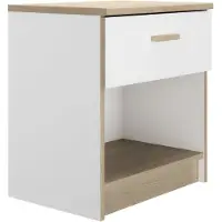 CALICOSY NACHTTISCH 1 Schublade H52 cm Tulle