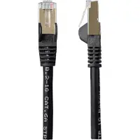 StarTech.com Patch Cable Cat6a 0.5m Black