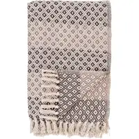 House Nordic | Kariertes Alanya Braun Baumwolle 180x130x0.5 cm | NADUVI
