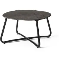 MATER - Lily Beistelltisch H250 Coffee Waste Black