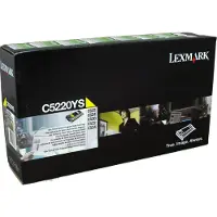Lexmark Rückgabe-Toner / gelb / bis zu 3000 Seiten / für C522, C524