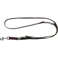 Kerbl VEGAS Führleine braun 18mm 200cm, genäht