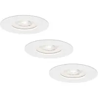 HOFTRONIC™ LED Einbaustrahler 3x3,8W 6000K IP65 Weiß rund