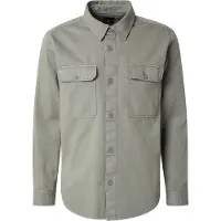 QS Hemd Overshirt aus gewaschenem Twill
