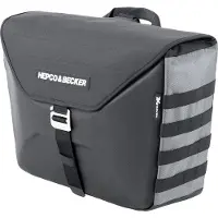Hepco & becker Satteltasche Xtravel für C-Bow Stück 25 Liter Stauraum Unisexanthrazit200 - Motorradzubehör - Motorradgepäck