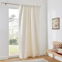 La redoute interieurs Vorhang Nuria Aus Cordsamt Mit Verdeckten Schlaufen 300 x 135 cm