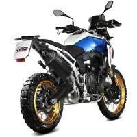 MIVV Auspuff Speed Edge schwarz für BMW F 900 GS Unisexohne Farbe003 - Motorradteile - Motorrad Auspuff