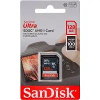 SanDisk Ultra SDHC UHS-I Speicherkarte 128 GB