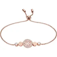 Fossil RoséGoldfarbene Vintage Glitz Armband JF02905791 (Länge: 16.50 cm)