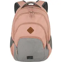 Travelite BASICS Rucksack Melange Rosa Grau 45 cm 22 L 96308-17