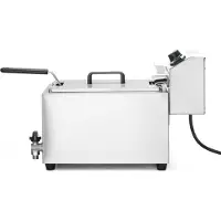 Hendi Fritteuse mit Ablasshahn 10 l 400V 6600W