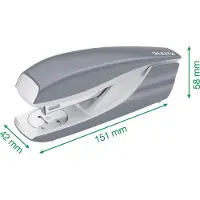 Leitz Hæftemaskine 5502 t/30ark grå
