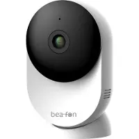 Beafon Flexy 2F, IP-Sicherheitskamera, Drinnen, Verkabelt & Kabellos, Amazon Alexa & Google Assistant, Tisch/Bank, Schwarz, Weiß