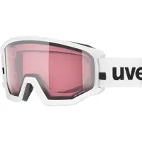 Uvex Skibrille Athletic V White / Pink