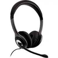 V7 HU521-2EP, Kabelgebunden, 20 - 20000 Hz, Büro/Callcenter, 172,5 g, Kopfhörer, Schwarz, Silber
