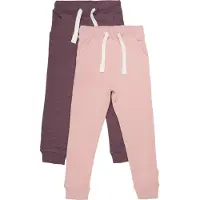 Minymo - Kid's Basic 37 Sweat Pants (2-Pack) - Trainingshose Gr 146 rosa