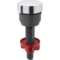 Franke Drehknopf Edelstahlfinish 45 für Lochbohrung 35 mm / Bedienknopf
